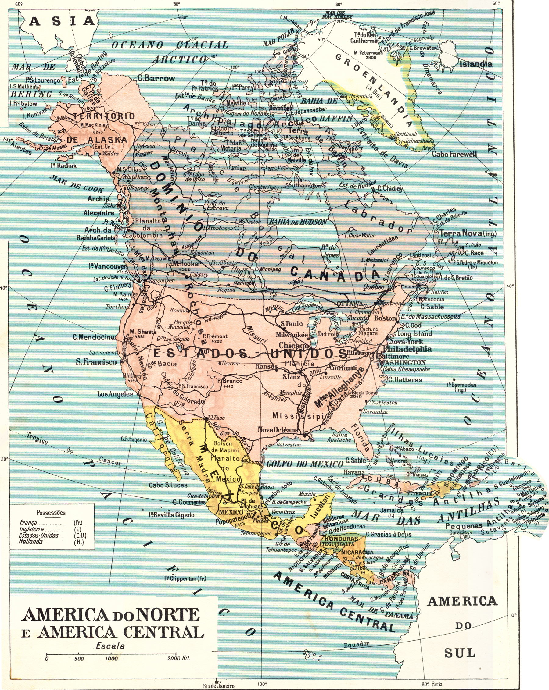 America Norte antiga