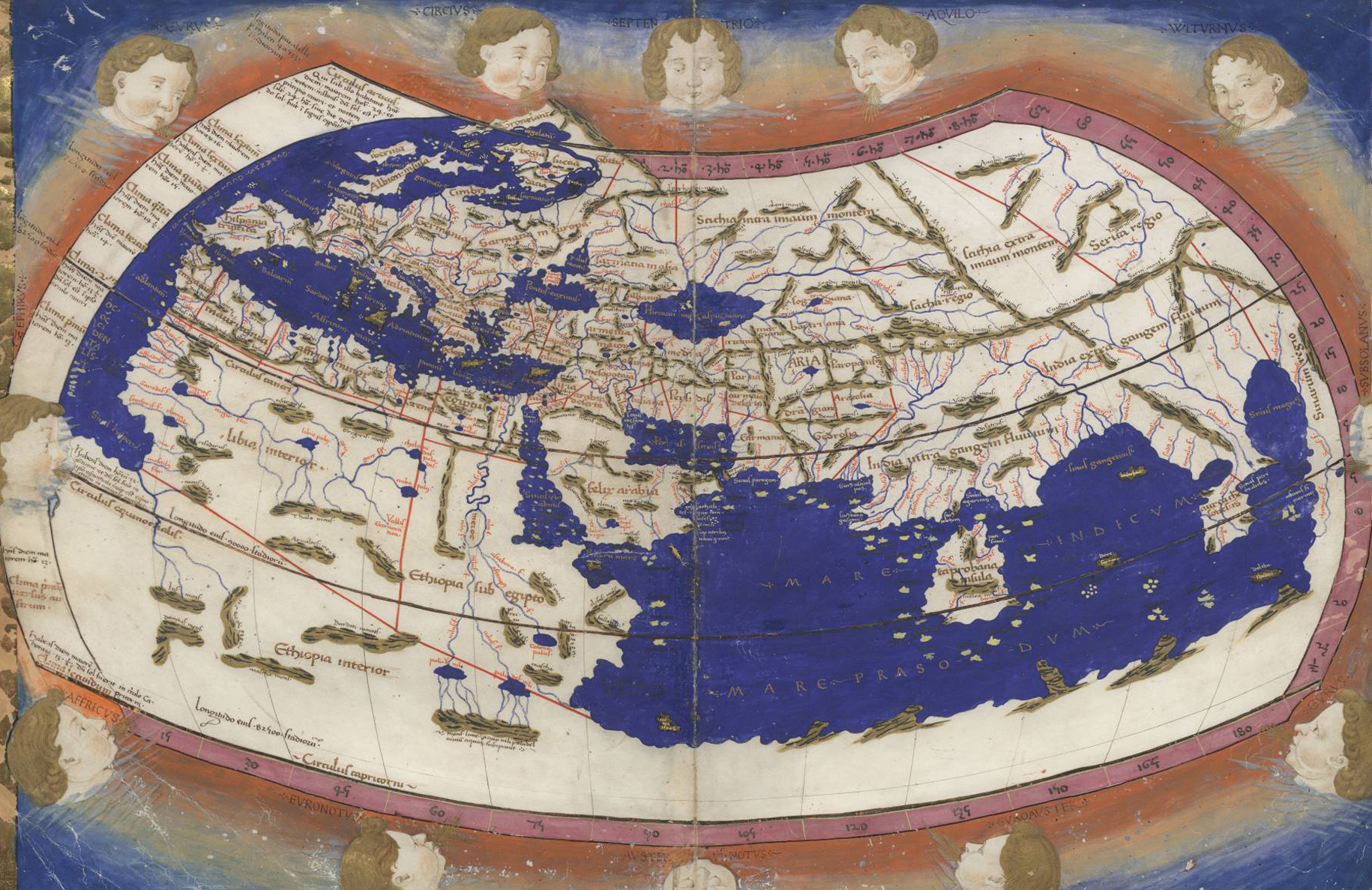 Mapa Mundo Ptolomeu
